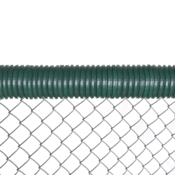 02372 Baseball Fence Poly Cap 250' Fence Topper - Ready To Install (Dark Green)