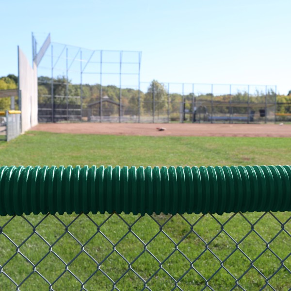 Baseball Fence Poly Cap 100' Fence Topper - Ready To Install (Green) - POLYCAP100-GRN (Default)