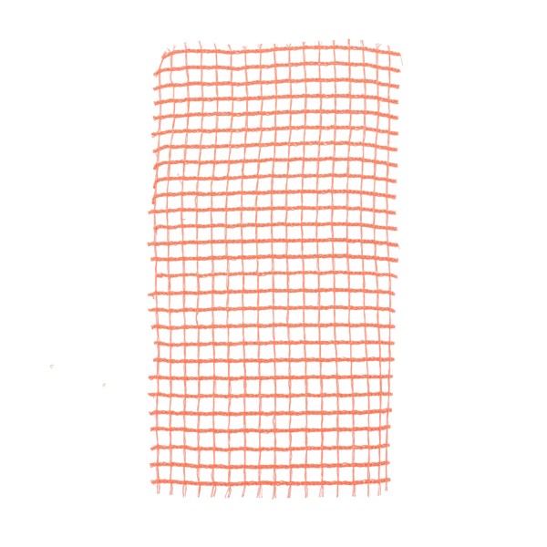 Roll-A-Fence Knitted Polyethylene Fence - Rolled Barrier & Outfield Fencing - Orange BF05-66O
