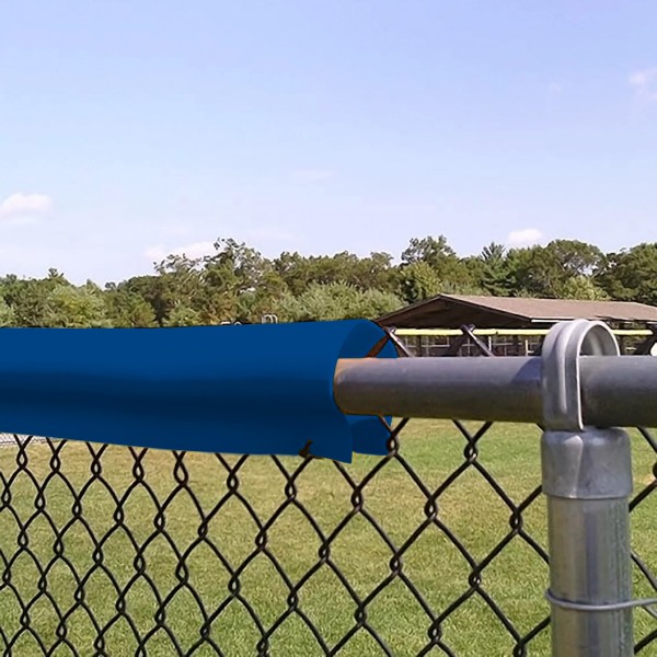 Baseball Fence Safety Top Cap LITE Fence Guard Cap 80' Long Baseball Fence Topper (Royal Blue) - Custom Order