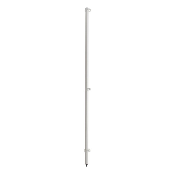 Heavy Duty 60" FlexPole SurePost White Pole for Hook N Hang Temporary Baseball Fence - WRHNH-P