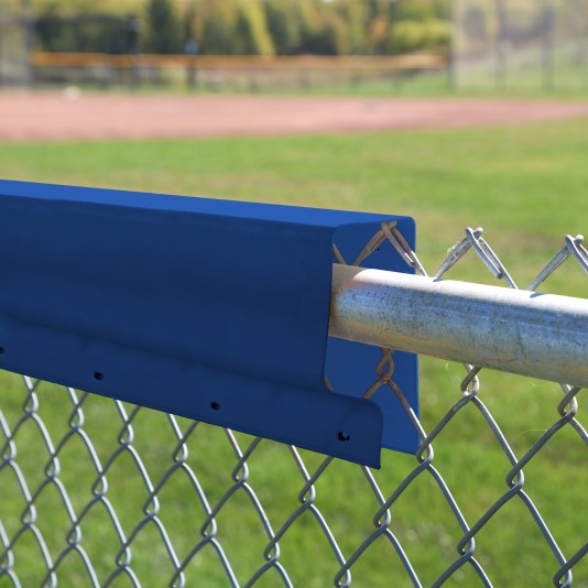 Safety Top Cap for Baseball Outfield Fence Top Protection PDS 40' (Royal Blue) - Custom Order (FenceRoll)