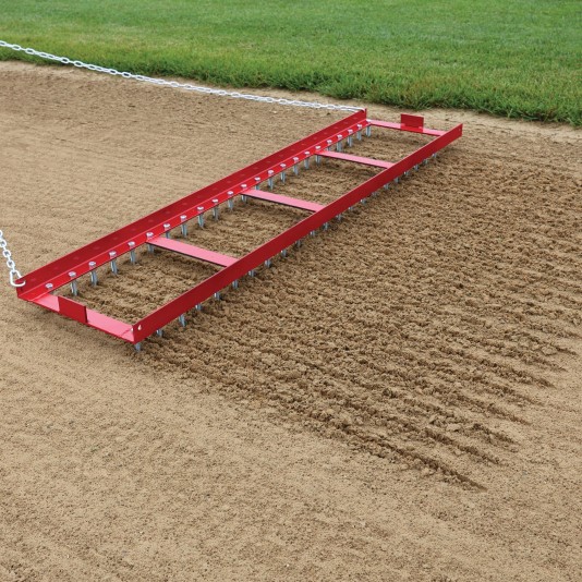 Deluxe Baseball Infield Conditioner Tool (6' Long)