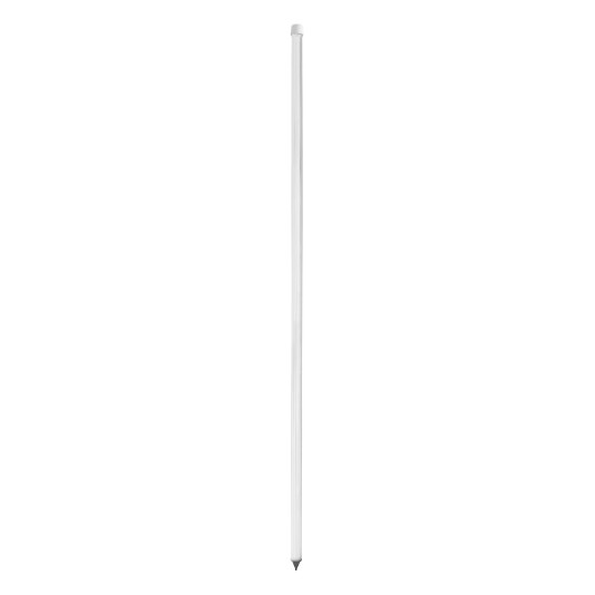 Universal 60" White Pocket Fence FlexPole For Temporary Baseball Fence - UPWH-1 (Single Pole)