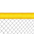 01160 Baseball Fence Poly Cap 100' Fence Topper - Ready To Install (Yellow)