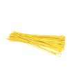 Yellow Zip Ties for Baseball Fence Poly Cap 19" (100 Count) - 01649