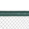 02373 Baseball Fence Poly Cap 100' Fence Topper - Ready To Install (Dark Green)