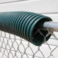 02372 Baseball Fence Poly Cap 250' Fence Topper - Ready To Install (Dark Green)