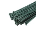 Dark Green Zip Ties for Baseball Fence Poly Cap 19" (100 Count) - 02374
