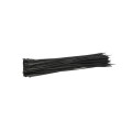 Black Zip Ties for Baseball Fence Poly Cap 19" (100 Count) - 04451