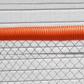 06069  Baseball Fence Poly Cap 250' Fence Topper - Ready To Install (Orange)
