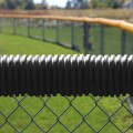 Baseball Fence Poly Cap 250' Fence Topper - Ready To Install (Black) - 04449 (Default)
