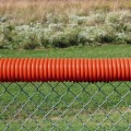 Baseball Fence Poly Cap 100' Fence Topper - Ready To Install (Orange) - POLYCAP100-ORG (Default)