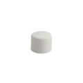 Replacement Plain Post Cap For FlexPole and SurePost Poles - White (12 Pack)