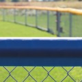 Baseball Fence Safety Top Cap LITE Fence Guard Cap 80' Long Baseball Fence Topper (Royal Blue) - Custom Order (FenceRoll)
