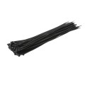 19" UV Outdoor Rated Tie Wraps (Zip Ties) - Black