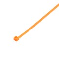 19" UV Outdoor Rated Tie Wraps (Zip Ties) - Orange