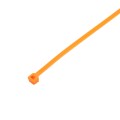 19" UV Outdoor Rated Tie Wraps (Zip Ties) - Orange