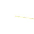 19" UV Outdoor Rated Tie Wraps (Zip Ties) - Yellow