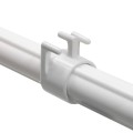 Standard 60" FlexPole SurePost White Pole Kit for Hook N Hang Temporary Baseball Fence - WHNH-P (Tri-Cleat Sleeve)