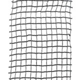 150' L x 48" H Roll-A-Fence Portable Barrier and Outfield Fence Roll - Black