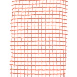 150' L x 48" H Roll-A-Fence Portable Barrier and Outfield Fence Roll - Orange