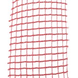 150' L x 48" H Roll-A-Fence Portable Barrier and Outfield Fence Roll - Red