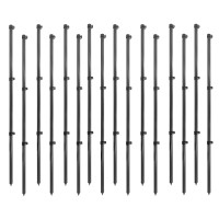 Roll-A-Fence Temporary Baseball Outfield Fence & Barrier Package - Knitted Polyethylene