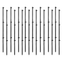 Roll-A-Fence Temporary Baseball Outfield Fence & Barrier Package - Knitted Polyethylene