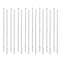 Roll-A-Fence Temporary Baseball Outfield Fence & Barrier Package - Knitted Polyethylene