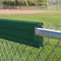 Safety Top Cap for Baseball Outfield Fence Top Protection PDS 40' (Green) - Custom Order