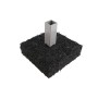 Temporary Pre-Assembled Baseball Base Anchor Foundation 