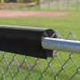 Baseball Fence Safety Top Cap LITE Fence Guard Cap 80' Long Baseball Fence Topper (Black) - Custom Order