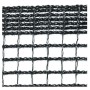 Baseball Outfield Tuff-Fence Temporary Outfield Replacement Fence Fabric - 4 ft x 50 ft Black - 01876C-50