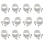 Replacement Tri-Cleat Post Sleeve for Temporary FlexPole and SurePost Poles | 12 Count - White