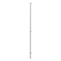 Hook-N-Hang 60" Heavy Duty FlexPole SurePost Pole W/ Steel Reinforced Rod for Temporary Baseball Fence (Single) White - WRHNH-P