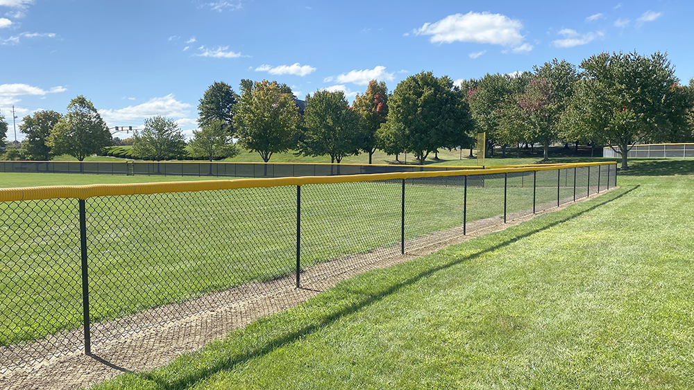 Football Field Chain Link Fence Safety Topper