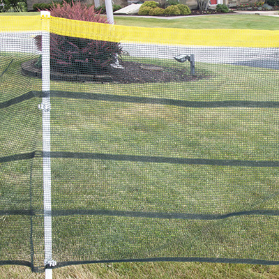 Roll-A-Fence Temporary Fence Kit Installation for Baseball Games