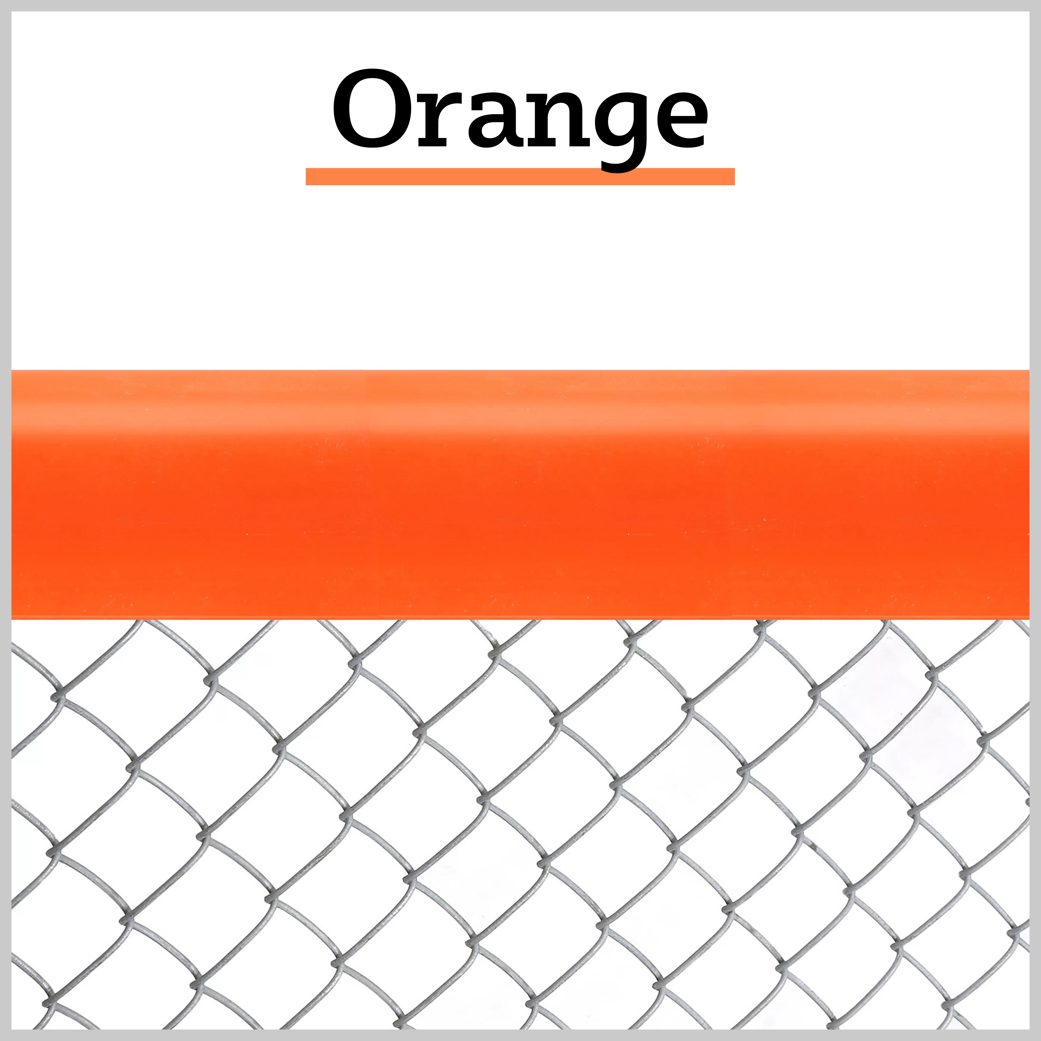 Fence Guard Standard Photo Orange