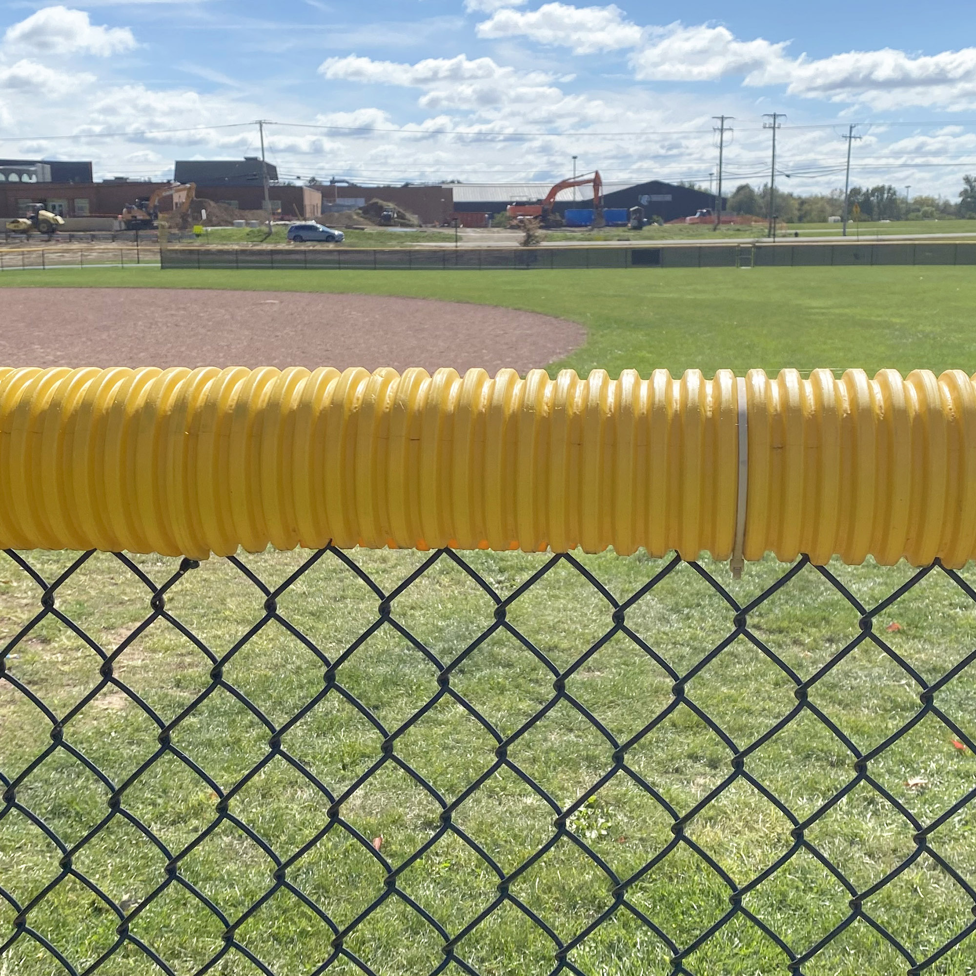 Baseball Fence Topper Installation Gallery