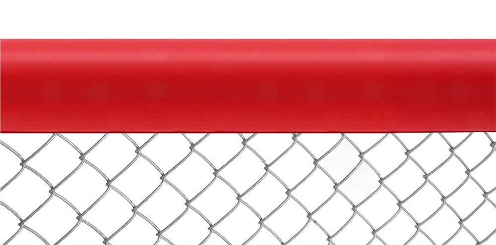 Fence Guard Covering Top Of Chain Link Fence