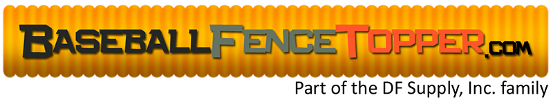 Baseball Fence Topper Logo